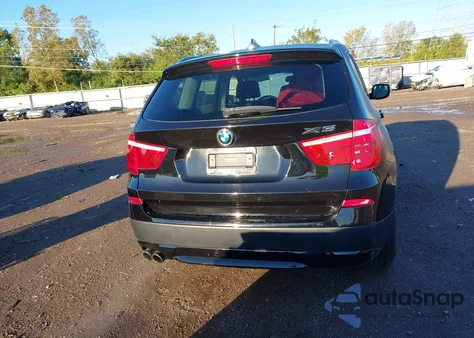 2014 BMW X3 xDrive28I из США, поврежденный, VIN 5UXWX9C51E0D13682